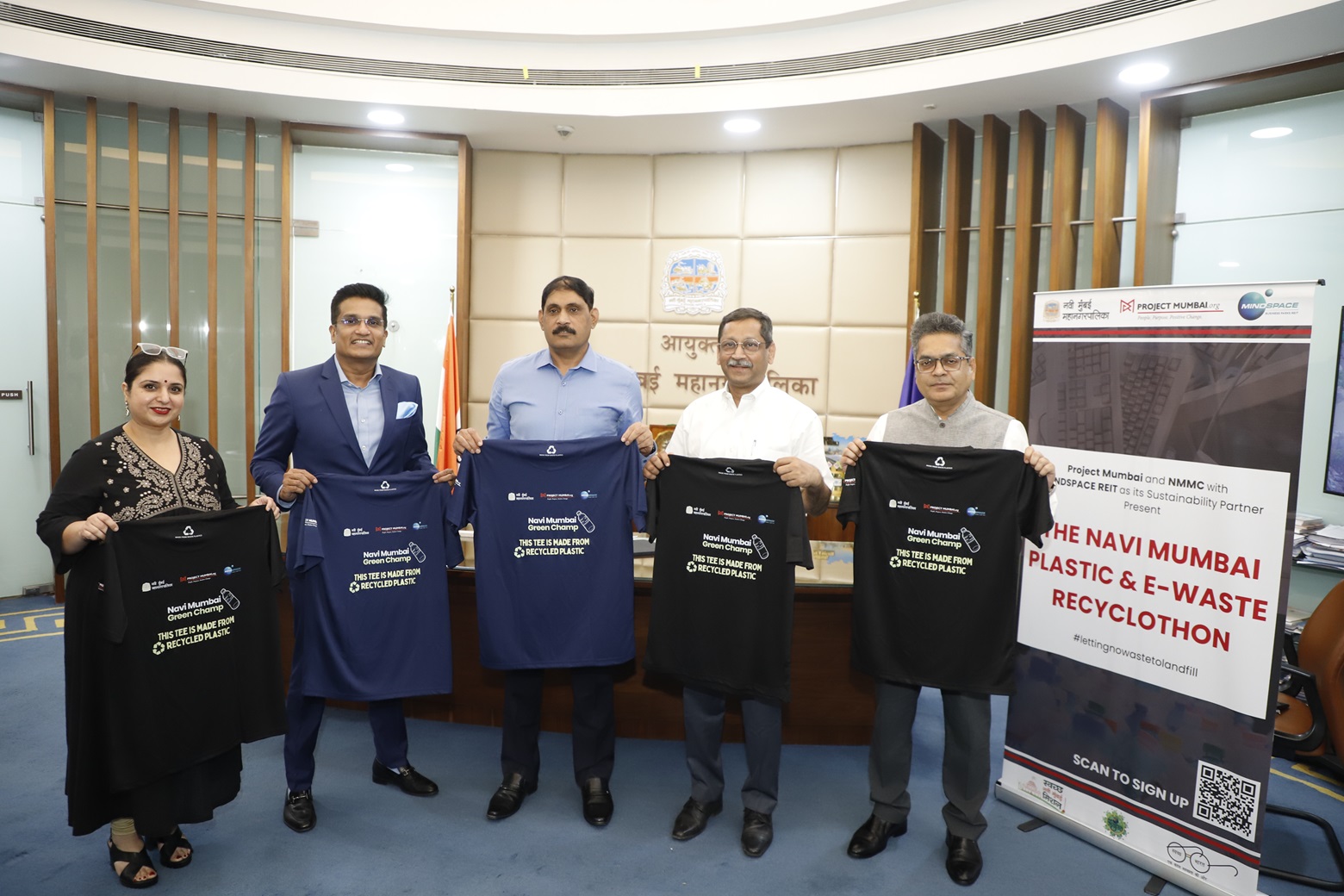 For a Plastic-Free Navi Mumbai: NMMC, Project Mumbai, and Mindspace REIT Unite for a Greener Future